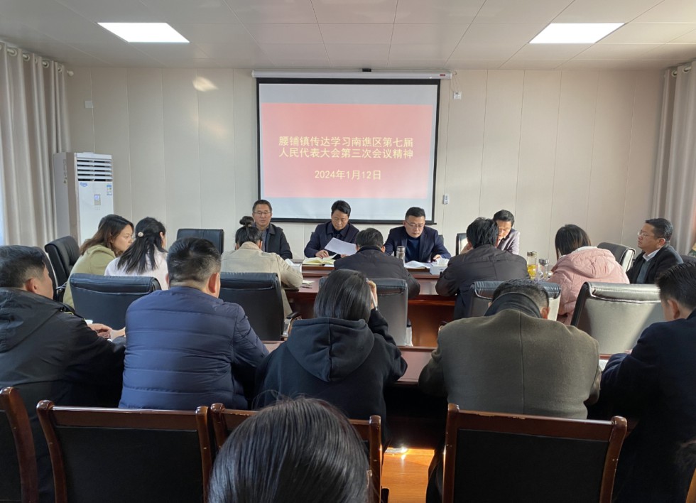 腰铺镇传达学习南谯区第七届人民代表大会第三次会议精神.jpg